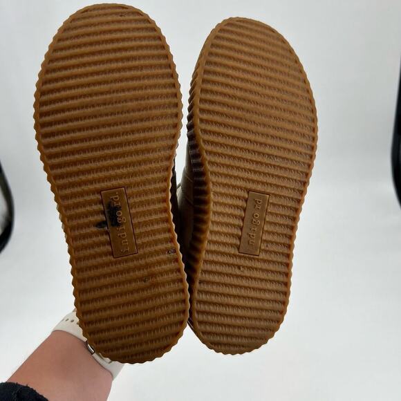 Indigo Rd Cray platform fashion lace up sneakers comfort low top neutral sz 6.5 - Picture 7 of 10